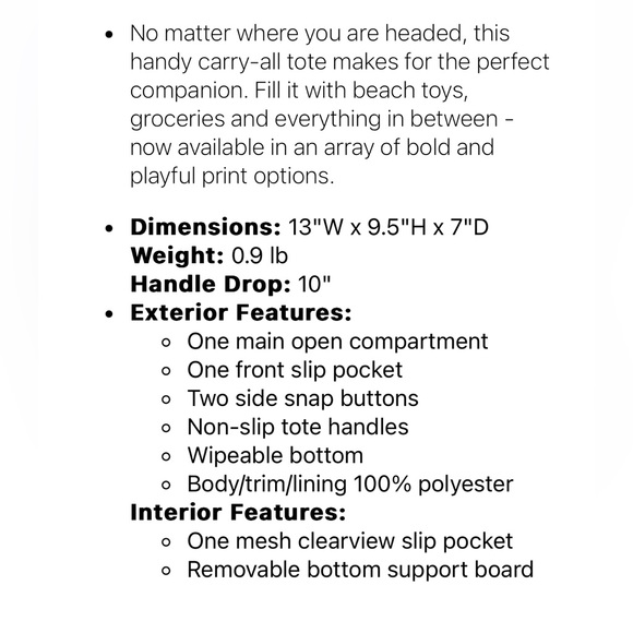 lug | Bags | Nwt Lug Rover Mini Tote In Resort Tropics | Poshmark